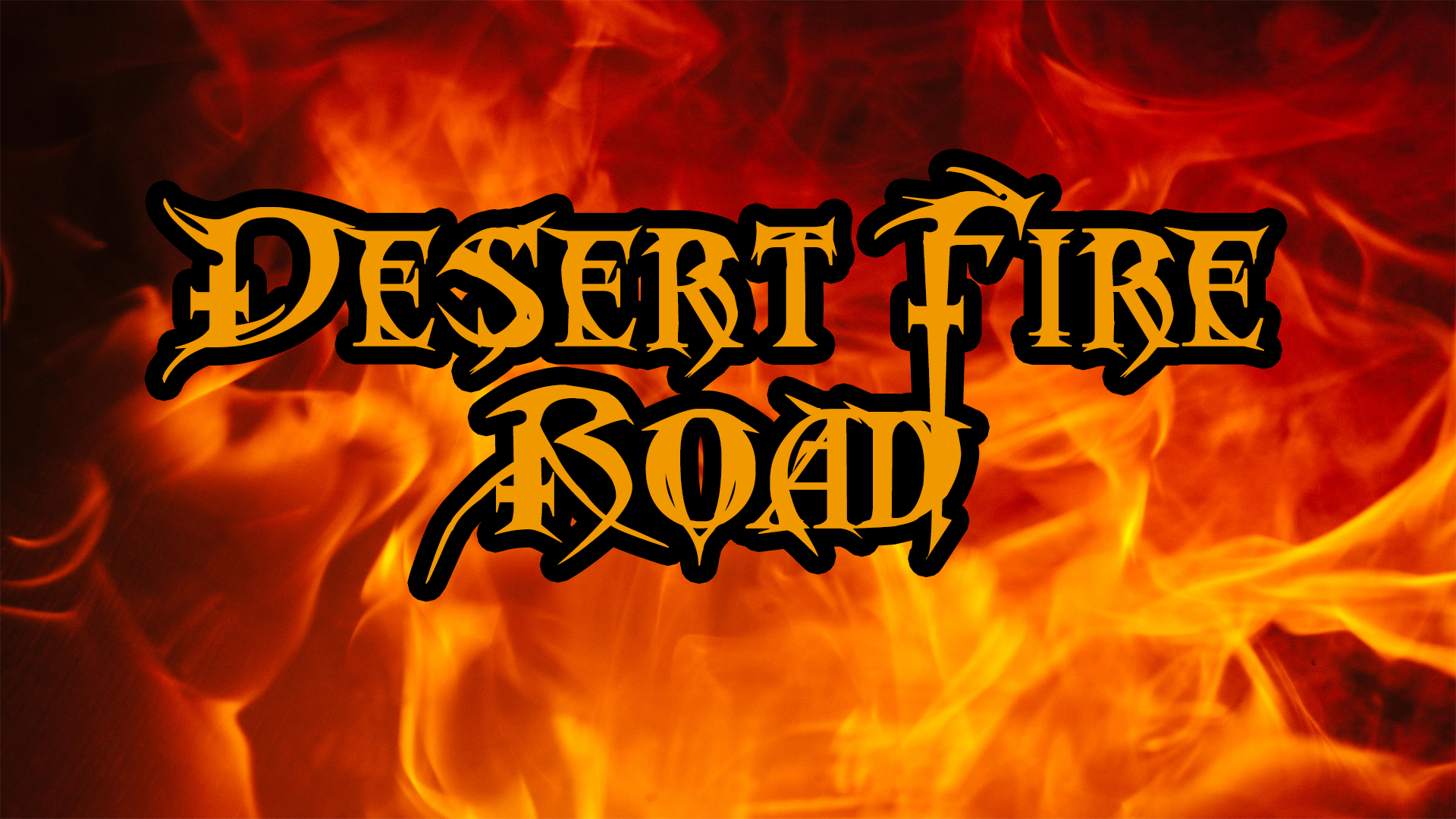 Desert Fire Road
