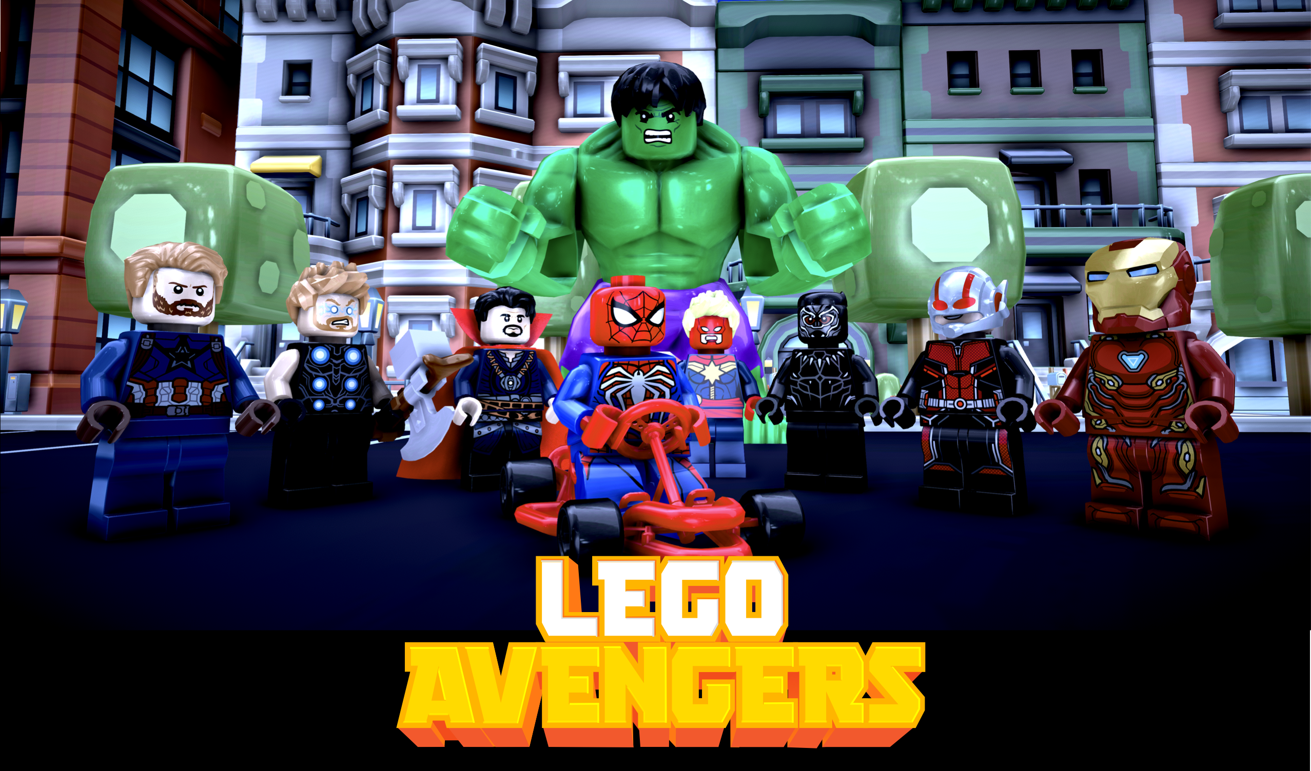 Lego Avengers Kart Game