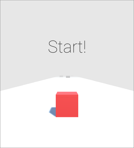 Game01 - Cube Runway