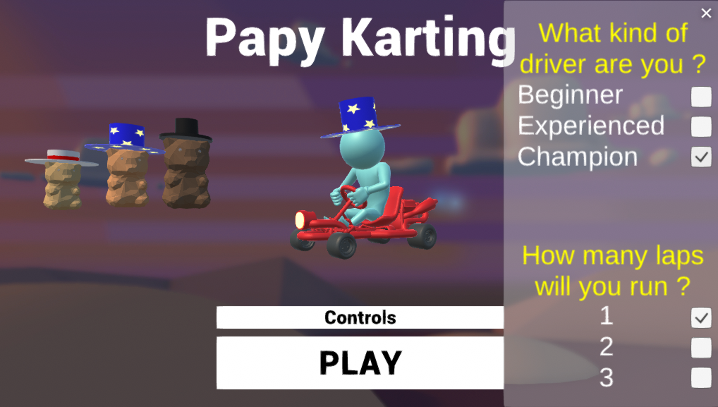 Papy Karting version 2.1