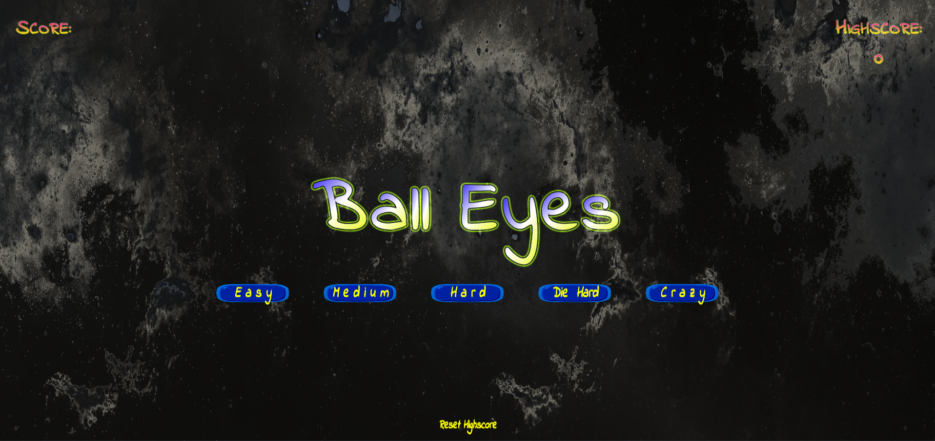 Ball Eyes - Game of Concentration and Reflexes