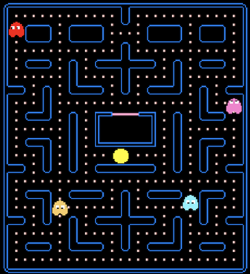 PacMan Replica (from Noob Tuts’ “Unity 2D Pac-Man Tutorial”)