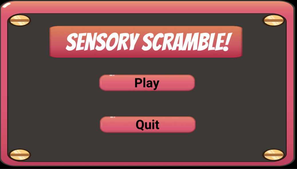 Sensory Scramble