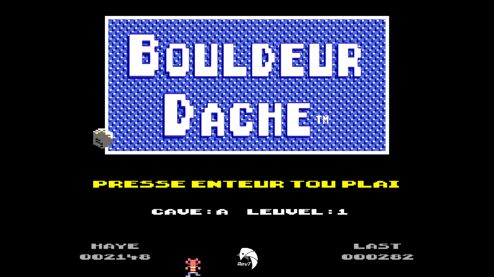 Boulder Dash C64 Tribute (my 1st game)