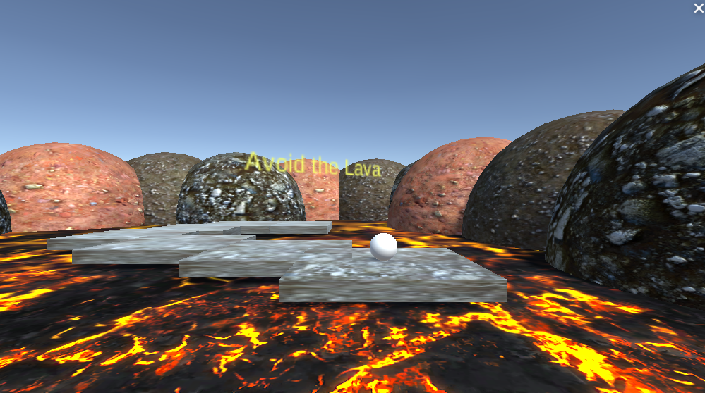 ball and lava