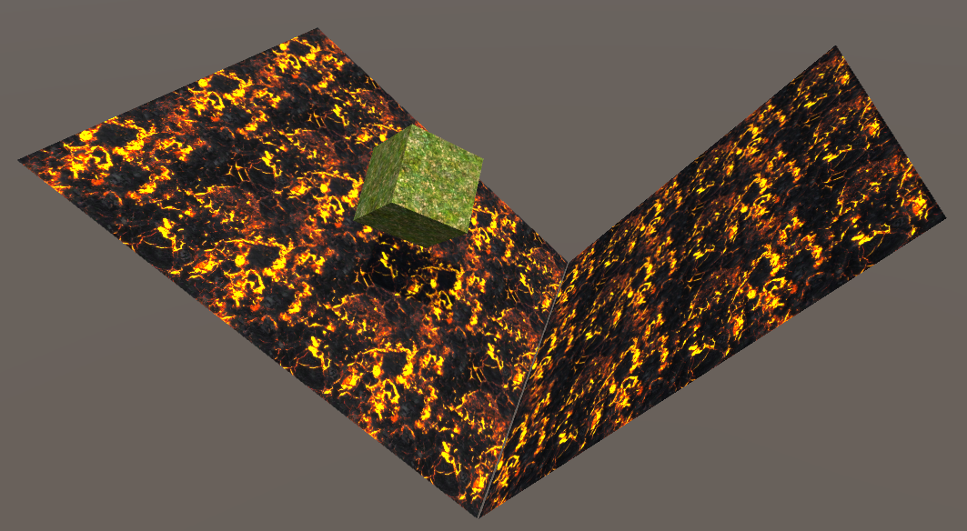 Cube in Lava