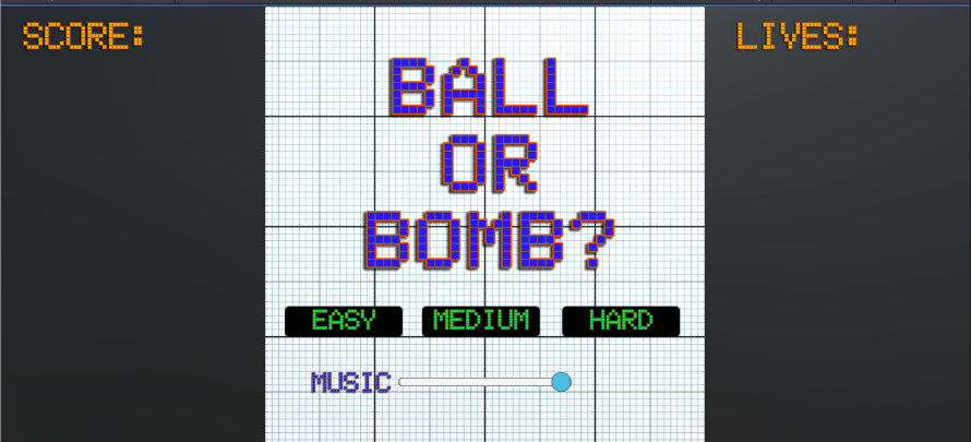 Balls Or Bomb? Create with Code Protoype 5
