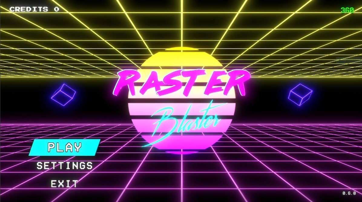 Raster Blaster Demo (WebGL Optimized)