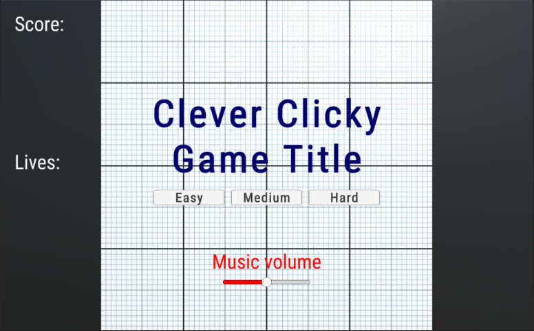 Cleaver Clicky Game Title