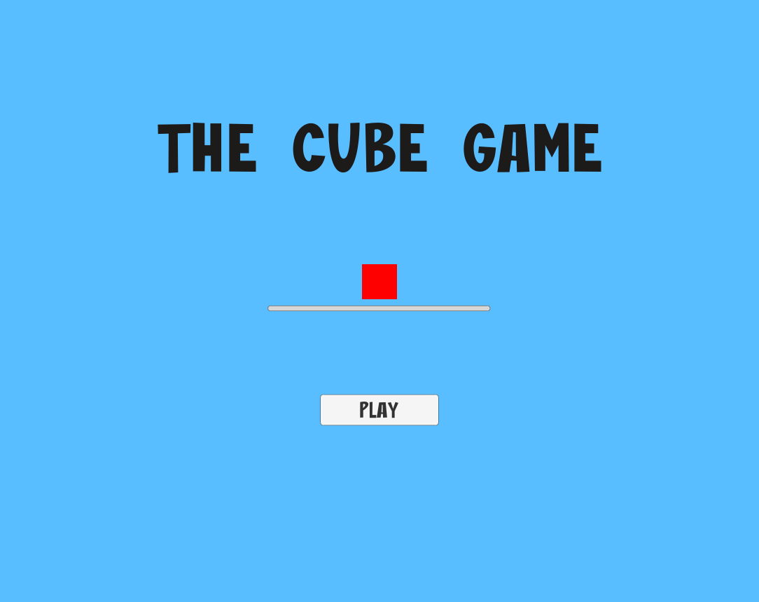 My new microgame, The Cube Game