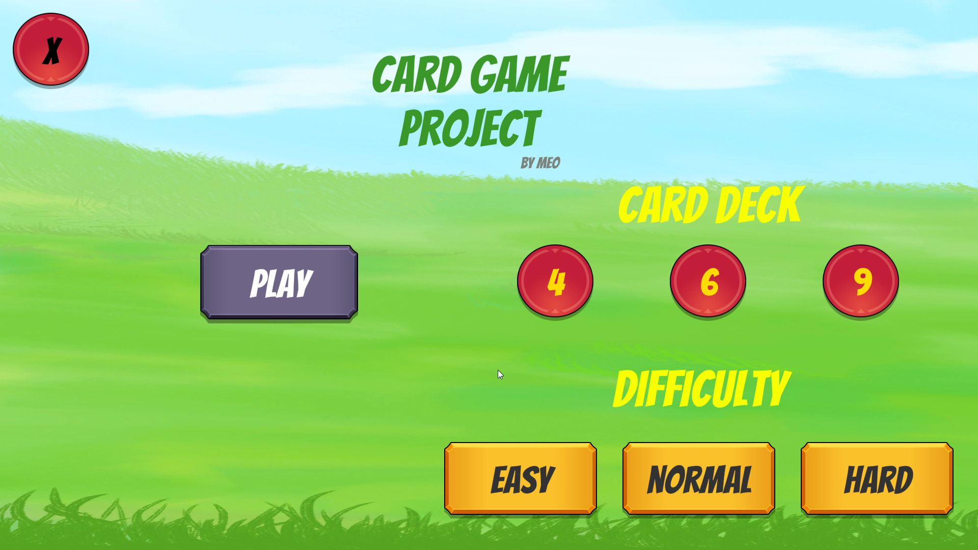 Meo's_Card_Game_Project