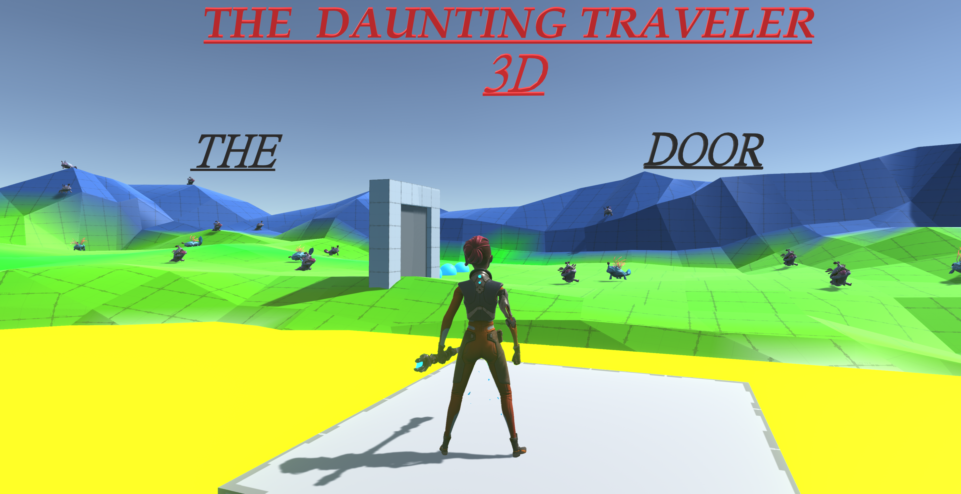 The Daunting Traveler 3D The Door