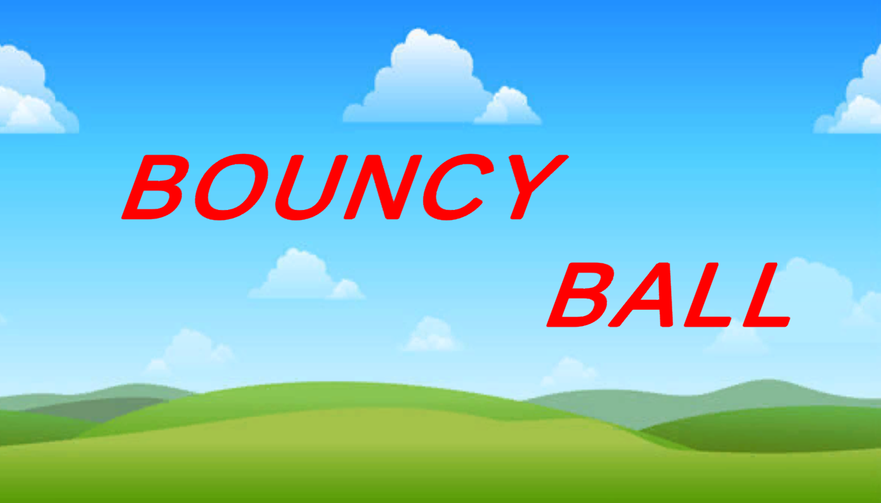 BOUNCY BALL 2D