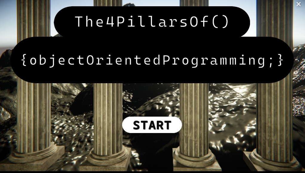 The 4 Pillars of Object Oriented Programming- an Interactive Presentation