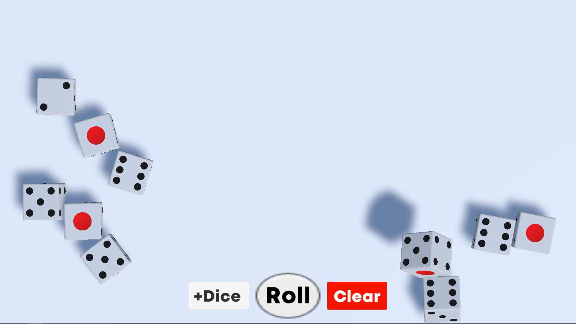 Just Dice! Unity Play