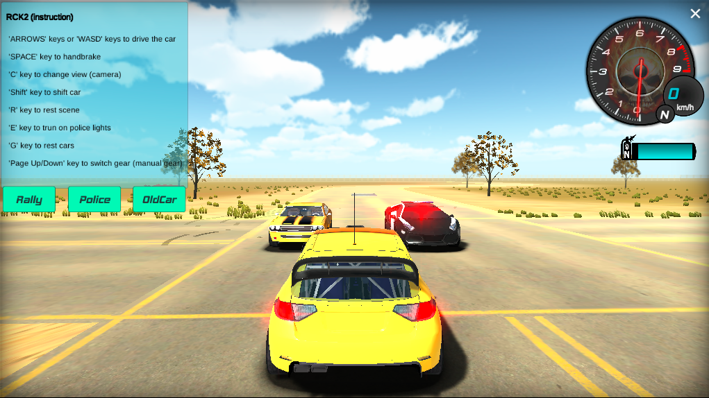 Realistic Car Kit Demo Unity Play