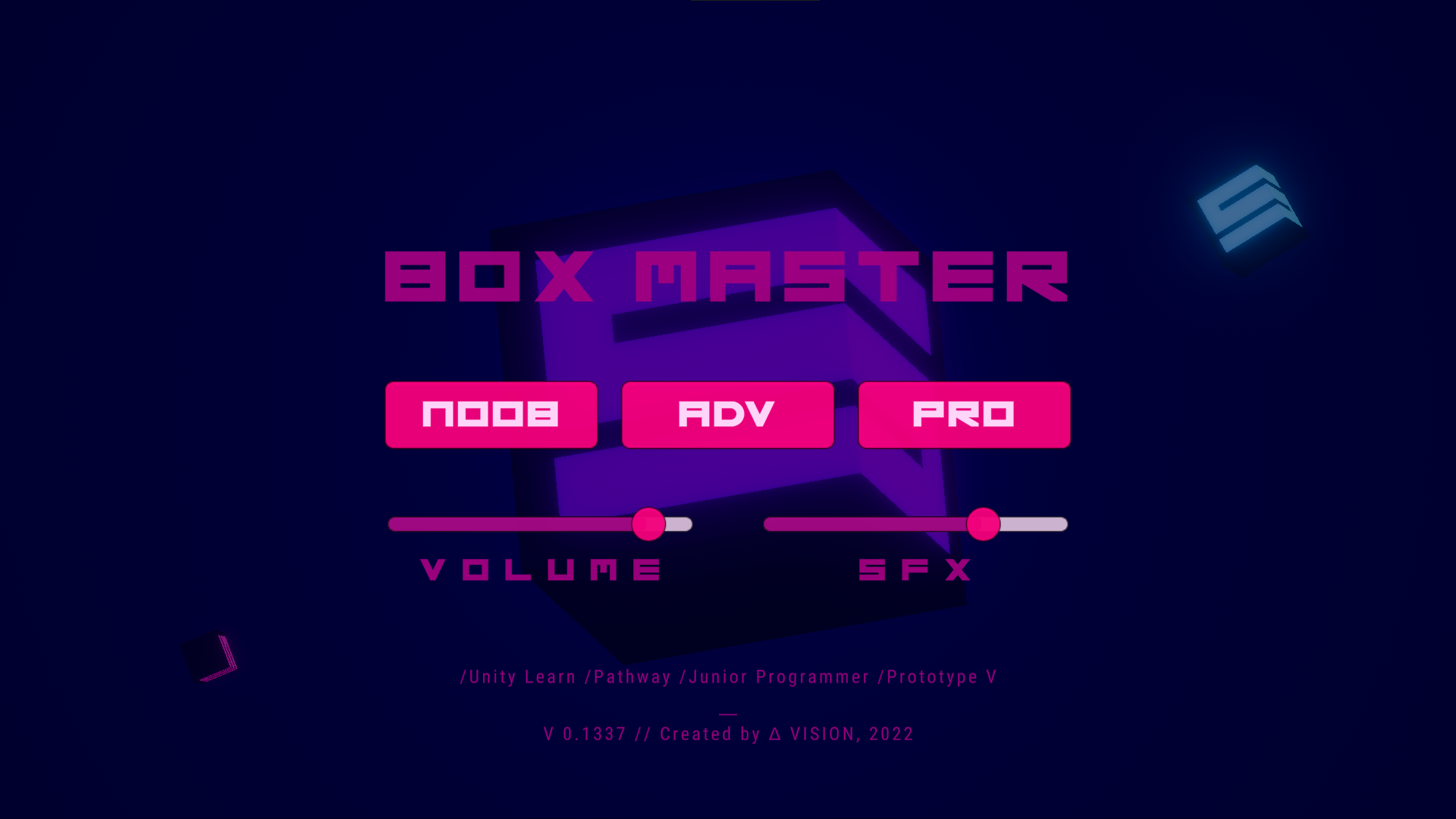 Prototype V — BOX MASTER