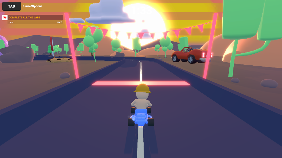 Karting minigame Unity Play