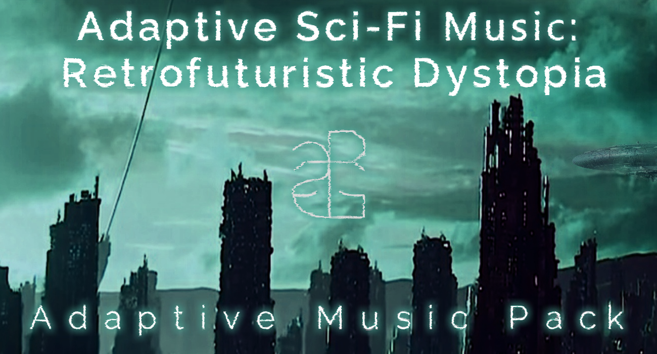 Adaptive Sci-Fi Music: Retrofuturistic Dystopia (Interactive Demo)