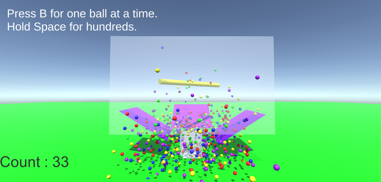 Animated Bouncy Balls Unity Play