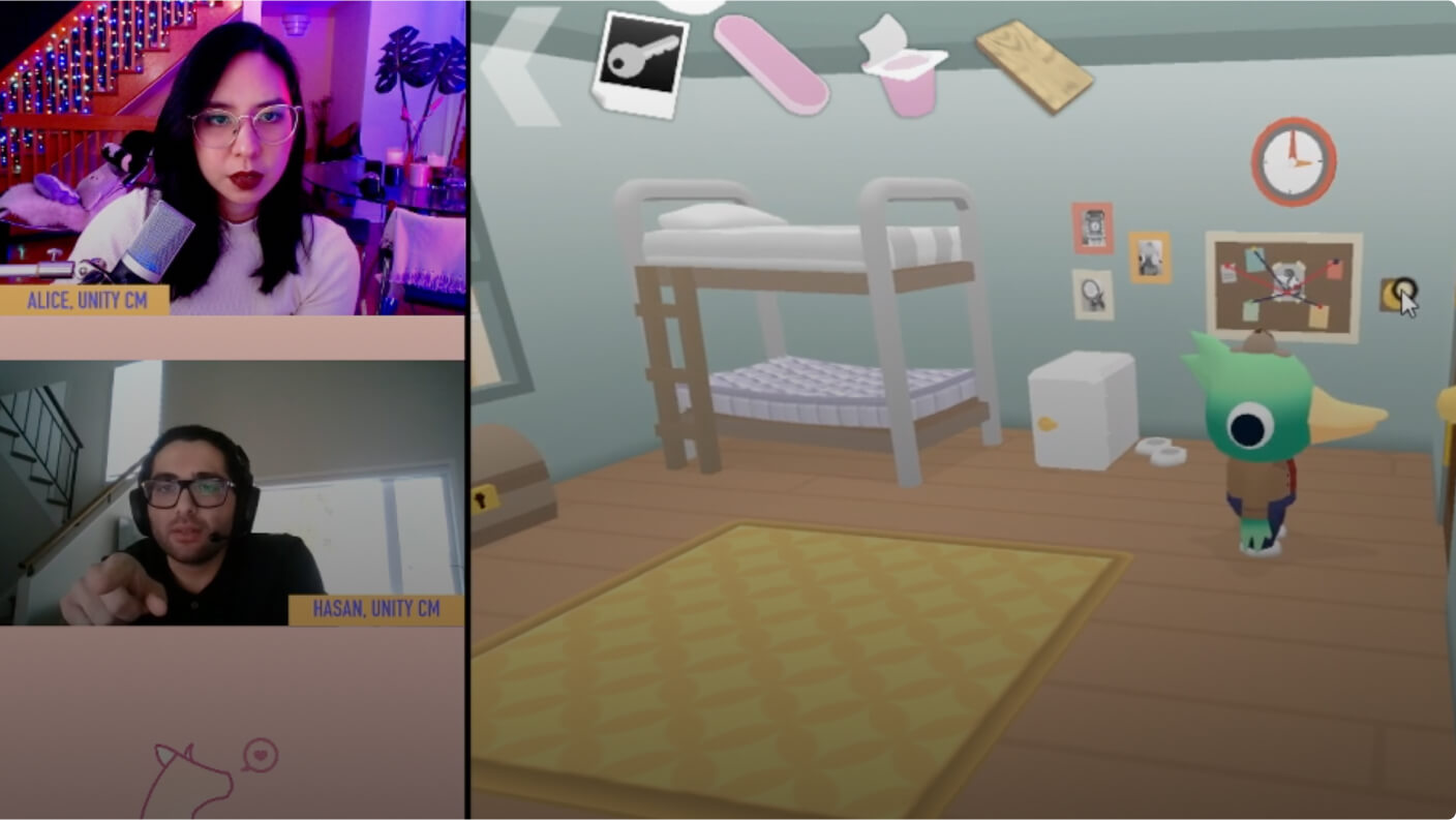 Participate in the monthly showcases